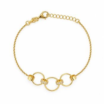 Gold plated silver 925º brangle (code SVX2600503)