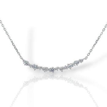 Girocollo in argento 925° rodiato (code FCΜ002817)