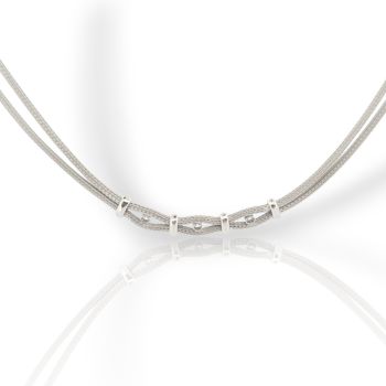 Girocollo in argento 925° rodiato (code SVX1500687)