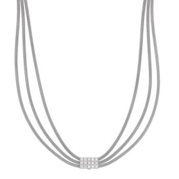 Κολιέ απο επιπλατινωμένο ασήμι 925° (code SVX2302828)