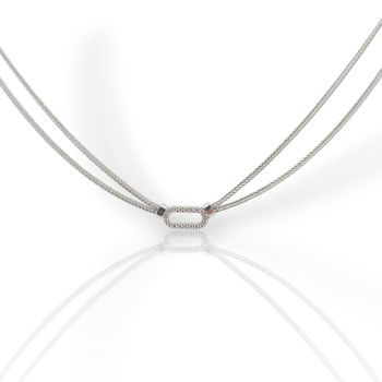 Girocollo in argento 925° rodiato (code SVX2402606)