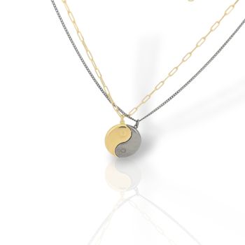 Collana Friendship Yin-Yang Doppia (SVX2500831)
