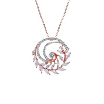 Κολιέ απο επιχρυσωμένο ασήμι 925° (code S260507)