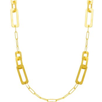 Κολιέ απο επιχρυσωμένο ασήμι 925° (code S265045)