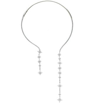 Collana Sposa in Argento 925 con Zirconi (S285740)