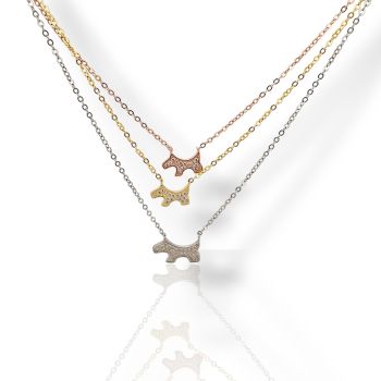 Girocollo in argento 925°  (code NZB95061)