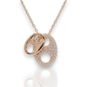 Girocollo in argento 925° dorato (code FC005486)