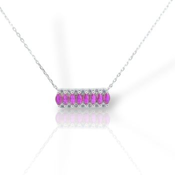 Girocollo in argento 925° rodiato   (code FC009587)