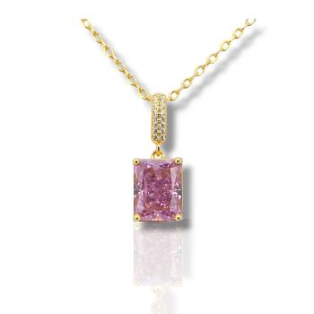 Κολιέ απο επιχρυσωμένο ασήμι (κωδικός FC010583)