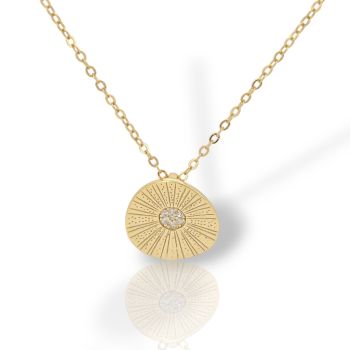 Collana in argento placcato oro (code FC011968)