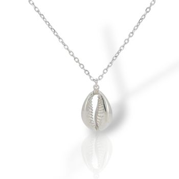 Ασημένιο κολιέ 925ºκοχύλι. (code FC001935)