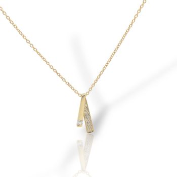 Collana in argento placcato oro (code GEM23247)