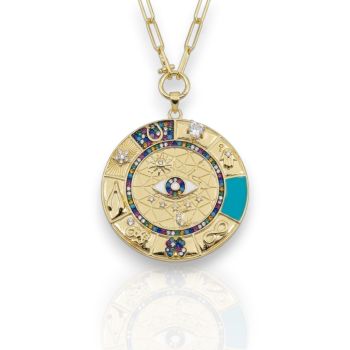 Girocollo in argento 925° dorato  (code NZC107222)