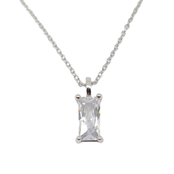 Girocollo in argento 925° rodiato (code FC005602)