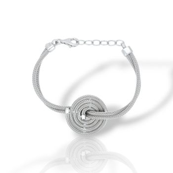 Βραχιόλι απο επιπλατινωμένο ασήμι 925 ( code SVX2201672) 