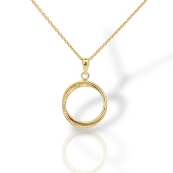 Κολιέ απο επιχρυσωμένο ασήμι 925° (code SVX2300308)