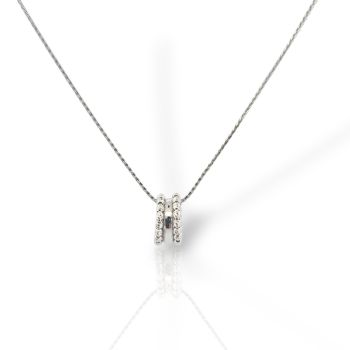 Girocollo in argento 925° rodiato (code SVX2501024R)