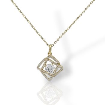 Girocollo in argento 925° oro Giallo (code FC013381)