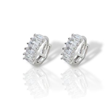 Orecchini in argento 925° rodiato (code FC005705)