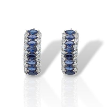 Orecchini in argento 925° rodiato (code FC010626)