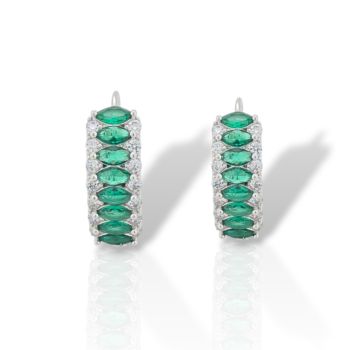 Orecchini in argento 925° rodiato (code FC010627)