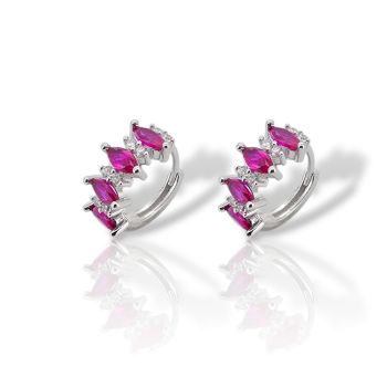 Orecchini in Argento Rodiato (FC012837)