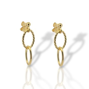 Orecchini in argento 925° dorato  (code SVX2302859)