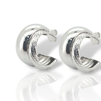 Orecchini in argento 925° rodiato (code SVX2500865)