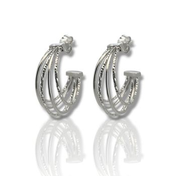 Orecchini in argento 925° oro Giallo (code SVX2501025)