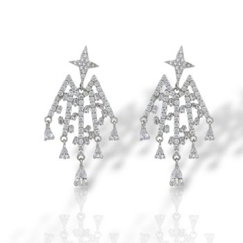 Orecchini in argento 925° rodiato (code FCM002779)