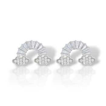 Orecchini Arcobalenoin argento 925° rodiato (FCM002784)