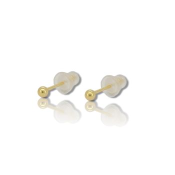 Orecchini in argento 925° dorato (code FC000683)