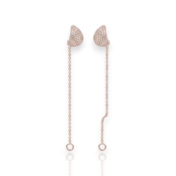 Orecchini in argento 925° dorato  