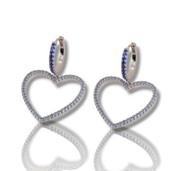 Orecchini in argento 925° rodiato (code FC007707)