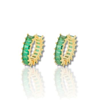 Σκουλαρίκια κρικάκι απο επιχρυσωμένο ασήμι 925° (code FC008920)