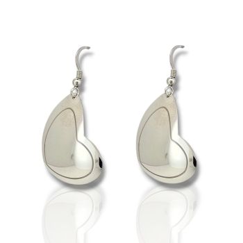 Orecchini pendenti in argento 925° rodiato (code FC009865)