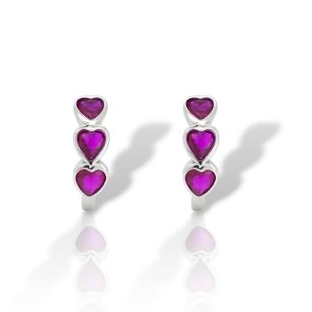 Orecchini in argento 925° rodiato (code FCM002756)