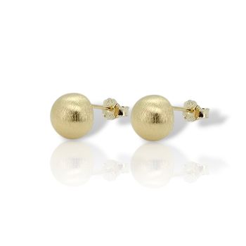 Orecchini in argento 925° placcato satinato (code GEM22660)