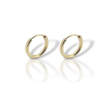 Orecchini in argento 925° dorato  (code SHK91517G)