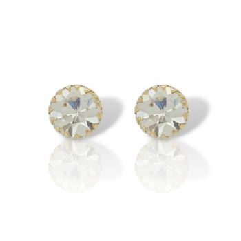 Οrecchini in argento placcato oro (code M008205)