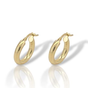 Σκουλαρίκια κρεμαστά απο επιχρυσωμένο ασήμι 925° (codeSHK90519)