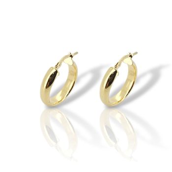 Σκουλαρίκια απο επιχρυσωμένο ασήμι 925° (code SHK905113G)