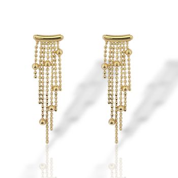 Orecchini pendenti in argento 925° dorato (code SVX2500275)