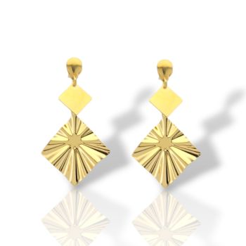 Orecchini pendenti in argento 925° dorato (code SVX2500706)