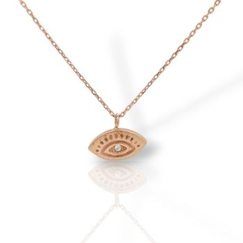 Girocollo in oro rosa κ14 (code Μ2283)