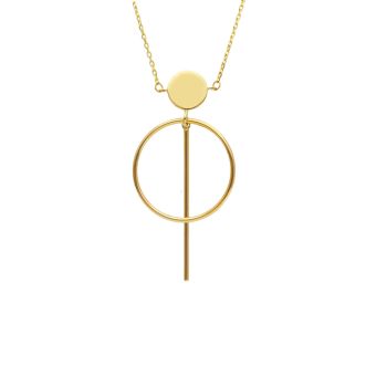 Κολιέ απο χρυσό κ9 (code S233917)