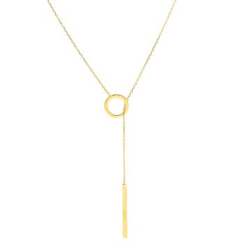 Κολιέ χρυσό κ14 (code S260269)