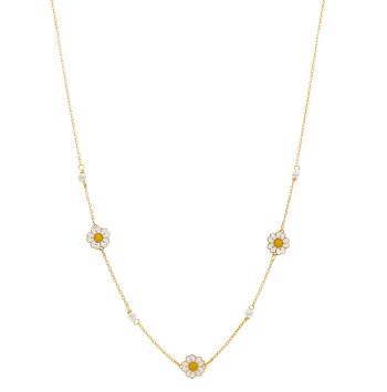 Yellow gold necklace k14 (code S272364)