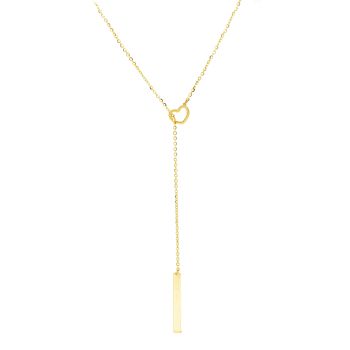 Κολιέ χρυσό κ14 με καρδούλα (code S282220)