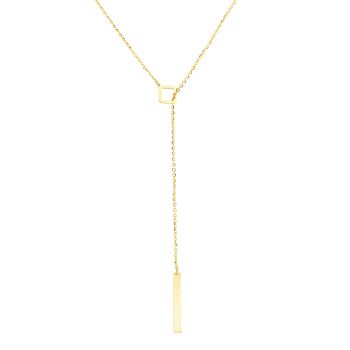 Κολιέ χρυσό κ14 (code S282222)